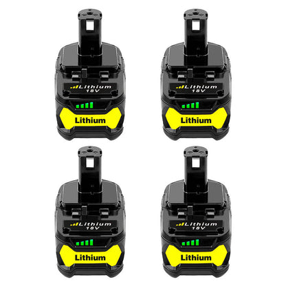 4 Pack For Ryobi 18V Battery 5Ah Replacement | P108 Batteries