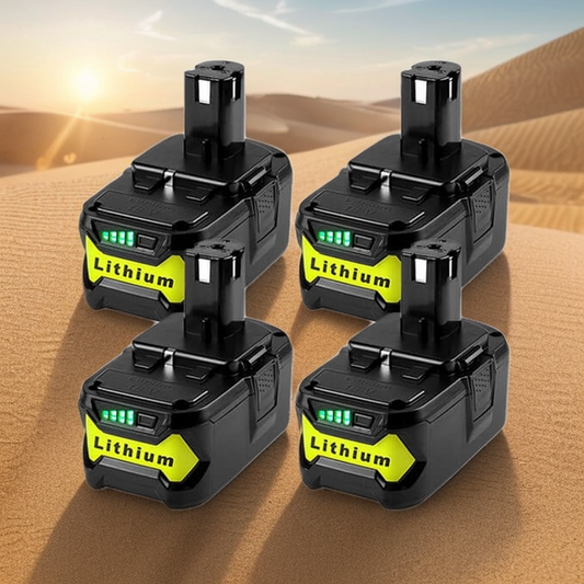 4 Pack For Ryobi 18V One Plus Battery Replacement 4Ah | For Ryobi P106 P108 Battery Lithium